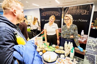 Produkty z międzyborskiej mleczarni na wydarzeniu „Od pola na wrocławski stół”