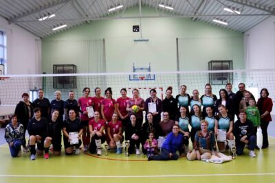 Siatkarskie zmagania o puchar wójta gminy Dobroszyce