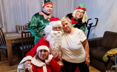 Mikołaj z wizytą w Solnikach Małych nie tylko u najmłodszych [ZDJĘCIA]