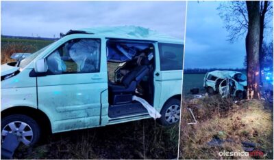 Dwie osoby zginęły w wypadku pod Komorowem (gm. Syców)