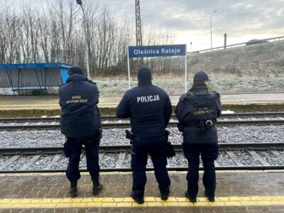 Policjanci i sokiści kontrolowali stacje kolejowe
