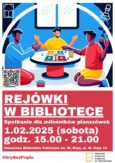 Kolejne Rejówki w bibliotece już za tydzień