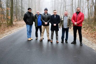 Droga w Osadzie Leśnej po przebudowie. Dokonano oficjalnego odbioru
