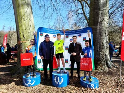 Zawodnicy Akademii Sportu Run4Fun na biegach w Goszczu
