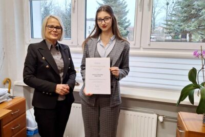 Stypendium ministra dla zdolnej uczennicy z Sycowa