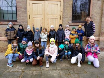 Uczniowie dowiedzieli się, jak wygląda proces przygotowania wody do picia