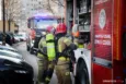 Pożar i ewakuacja mieszkańców z bloku przy ul. Klonowej [ZDJĘCIA]
