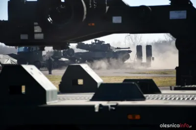 Żołnierze z oleśnickiej jednostki szkolą się na sprzęcie, który otrzymali od Amerykanów [ZDJĘCIA]