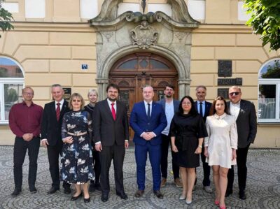 Oleśnicka delegacja na jarmarku w czeskim Chrudimie