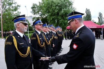 Powiatowe obchody Dnia Strażaka i otwarcie strażnicy w Oleśnicy [ZDJĘCIA]
