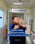 Mama Felka odwiedziła Gizelę Jagielską w oleśnickim szpitalu: dziękuję, uratowałaś mi życie