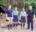 Policjanci czuwają nad wypoczynkiem harcerzy