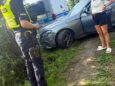 Ucieczka przed policją zakończyła się na ogrodzeniu