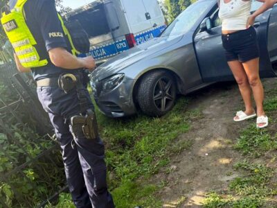Ucieczka przed policją zakończyła się na ogrodzeniu
