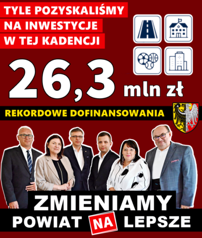 Rekordowe dofinansowania inwestycji w powiecie oleśnickim