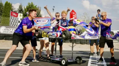 Adrian Potępa Mistrzem Polski! Młody talent z Cieśli triumfuje w kategorii OK Junior