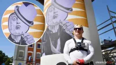 Sztuka na okrągło. Mural OFCA ozdobi słup przy Młynarskiej