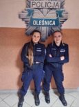 Wyjątkowy gest wdzięczności dla policjantek z Oleśnicy