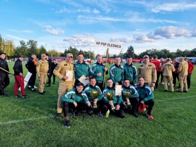 Mistrzostwo Dolnego Śląska dla Komendy Powiatowej Państwowej Straży Pożarnej w Oleśnicy