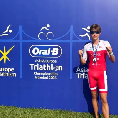 Tymoteusz Durzyński ósmy w Europie. Młody triathlonista z imponującym wynikiem