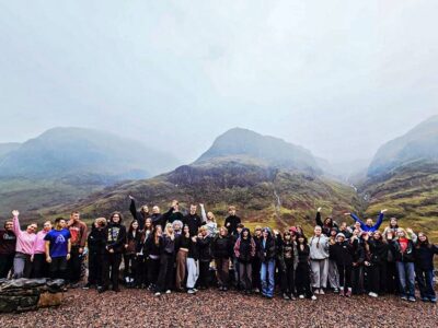 Uczniowie z II LO w Oleśnicy  na wycieczce w Szkocji