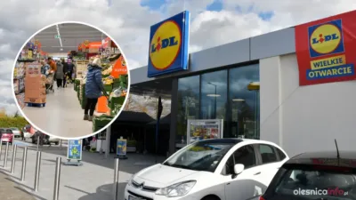 Nowy Lidl otwarty w Oleśnicy! Pierwsi klienci zrobili zakupy już o szóstej rano