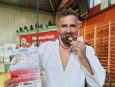 Piotr Schabikowski ze złotym medalem Mistrzostw Polski weteranów i amatorów w judo