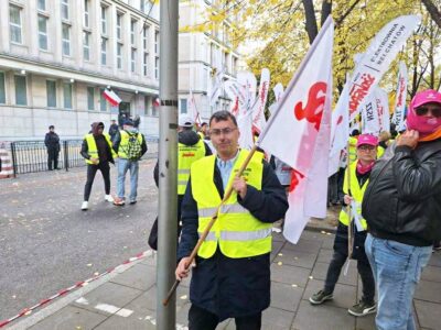 Oleśnicki radny PiS na proteście w Warszawie: Chodzi o przyszłość energetyki