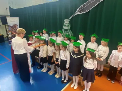 Pierwszoklasiści z Bierutowa oficjalnie przyjęci do grona uczniów