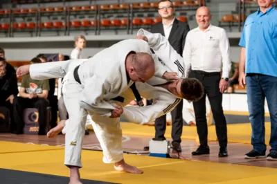 Super Liga Judo w Oleśnicy. 155 zawodników Judo Tigers i czarny pas dla Bartosza Bidy [ZDJĘCIA]
