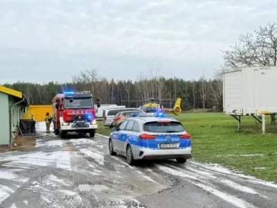 Akcja ratunkowa z udziałem LPR. Poszkodowany to 45-letni mężczyzna