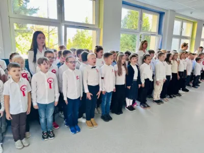 Patriotyczna uroczystość w Zespole Szkolno-Przedszkolnym nr 1
