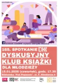 Pierwsze w tym roku spotkanie  Dyskusyjnego Klubu Książki dla Młodzieży