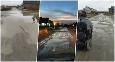 Petycja w sprawie fatalnego stanu dróg na Ratajach. Mieszkańcy mają dość