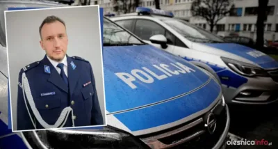 Od prewencji po CBŚP. Rafał Adamczyk nowym komendantem policji w Oleśnicy