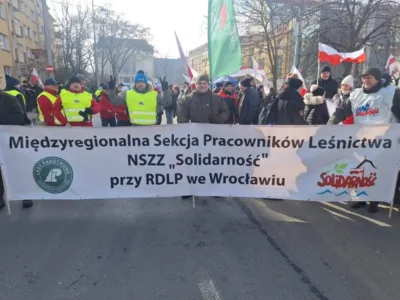 Leśnicy z Solidarności mówią dość ideologicznemu szaleństwu