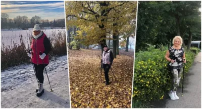 10 lat z kijkami. Oleśniczanka Wanda Szafrańska zaraża pasją do nordic walkingu