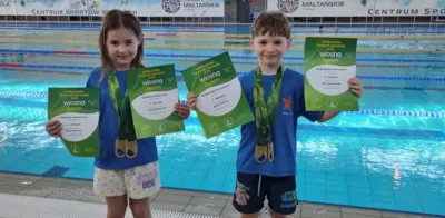 Złote starty Szkoły Pływak w Poznaniu