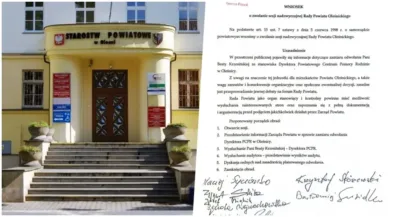 NASZE INFO. Opozycja chce sesji nadzwyczajnej w sprawie zwolnienia dyrektorki PCPR