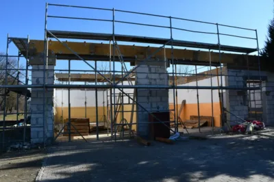 Ruszyła modernizacja remizy OSP w Ligocie Polskiej