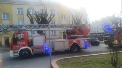 Zadymienie w mieszkaniu przy ul. Armii Krajowej w Oleśnicy