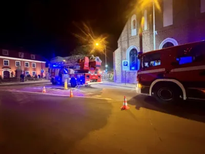Nocny pożar cerkwi w Oleśnicy [ZDJĘCIA]