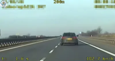 Wideorejestrator nie kłamał: 183 km/h na liczniku na trasie S8 [WIDEO]