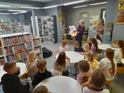 Spotkanie online z Sylvie Neeman dla dzieci z Oleśnicy