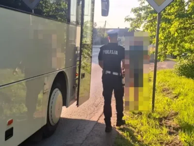 Skrajna nieodpowiedzialność w Oleśnicy. Pijany 38-latek wsiadł za kierownicę autokaru