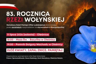 Oleśnicka prawica łączy siły. Wspólne obchody rocznicy Rzezi Wołyńskiej