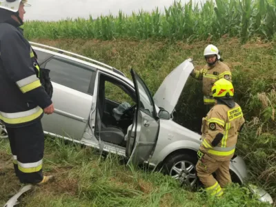 Kierowca nubiry stracił panowanie nad autem na trasie Ligota Mała – Ligota Wielka