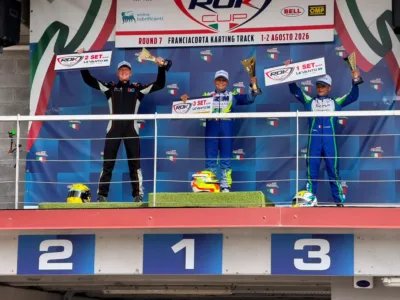 Adrian Potępa ponownie na podium Rok Cup Italy!