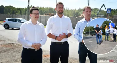 Twardogóra doczekała się przełomowej inwestycji. Nowa droga, rondo i przebudowany wiadukt zmienią układ komunikacyjny