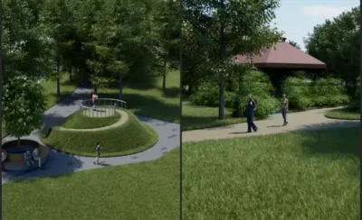 Tężnia, fontanna i nowe boisko. Park Miejski zmienia się nie do poznania